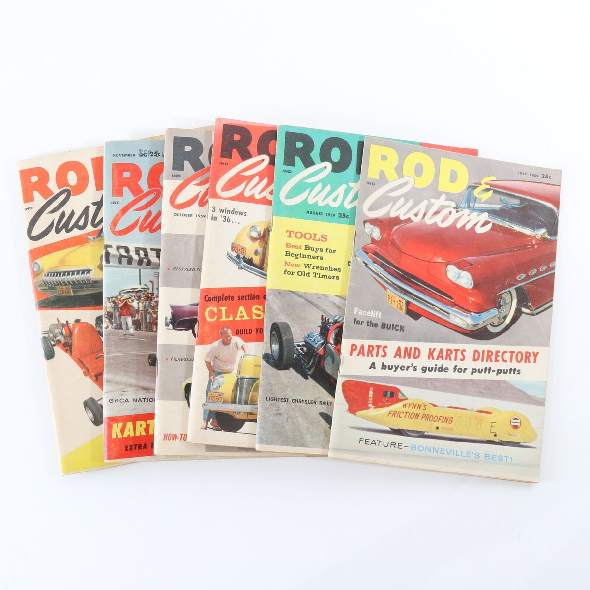 Rod & Custom Magazine 1956 12冊セット Rod & Custom Magazine 1956 12冊セット