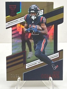 2022 Panini Donruss Elite Aspirations Die-cut #77 Nico Collins /24 - Picture 1 of 3