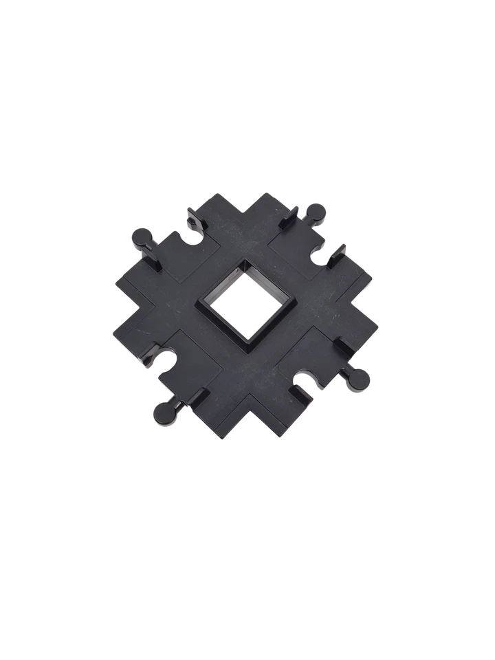 Lego® Duplo TREN NEGRO FERROCARRIL cruce de vías de tren a 90 grados - Imagen 1 de 1