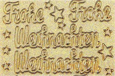Aufkleber, Frohe Weihnachten Starform 466 - Bild 1 von 2