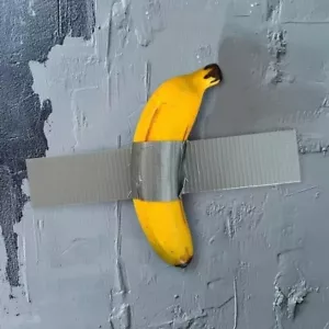 Duct Tape Banana Antique Whimsical Fun Wall Mounting Designed Decorative Gift - Picture 1 of 4