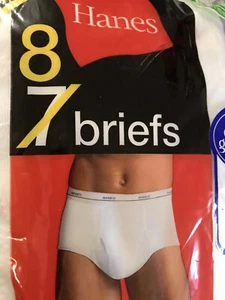 Briefs Underwear Size XL 40-42 VINTAGE 2007 NOS 8 PACK New in Sealed Package - Picture 1 of 4