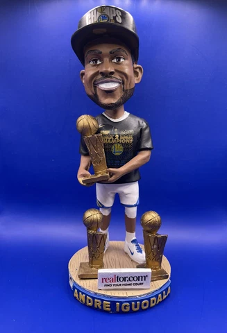 ￼Andrew Iguodala￼ BobbleHead Out Of Box.￼ ￼ Golden State Warriors…champ Winners Cover