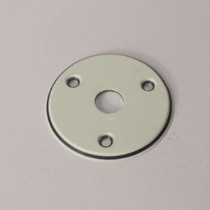 Placa Jack Redonda de Repuesto 58 Flying V para Gibson EE. UU. - Pergamino 3 Capas - Imagen 1 de 3