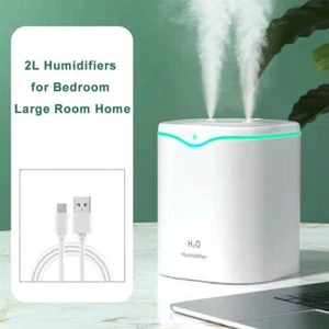 Humidificateur d'air USB 2200 ml, double port de pulvérisation, diffuseur d G6T8 - Picture 1 of 11