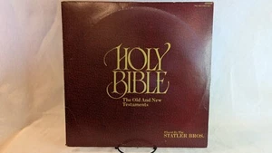 The Statler Brothers Holy Bible Old and New Testaments LP Mercury SRM-2-101 1978 - Picture 1 of 7