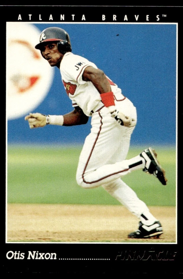 1993 Pinnacle Otis Nixon Atlanta Braves #35 - Image 1 of 2