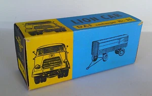 Repro Box Lion Car Nº 24 DAF Aanhanger ranurado - Imagen 1 de 2