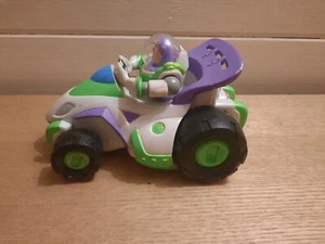 2006 Hasbro Disney Pixar Toy Story Buzz Lightyear Pull Back & Go Race Car 6"  - Picture 1 of 5
