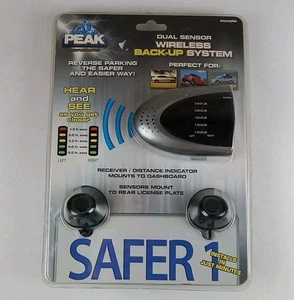 New PEAK PERFORMANCE DUAL SENSOR WIRELESS SIGNAL BACK-UP SYSTEM SENSORS To 5' - Picture 1 of 3