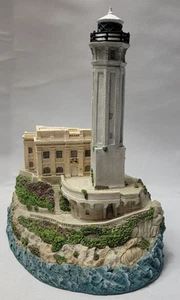 Faro vintage 1998 Harbour Lights Alcatraz Island California #407 con scatola - Foto 1 di 19