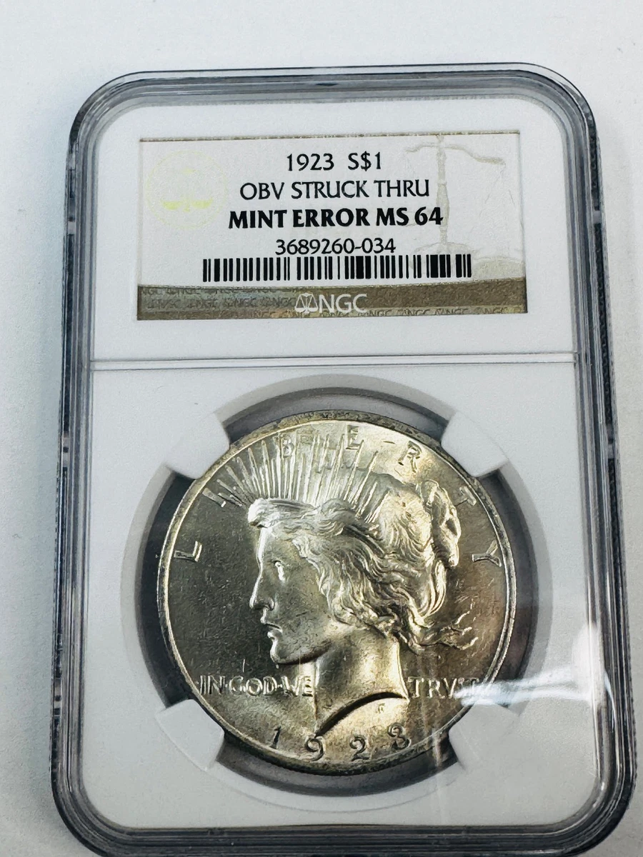 1923 アメリカ ピースダラー 銀貨 NGC MS64 アンティーク 古銭 1923年 アメリカ ピースダラー 銀貨 NGC MS64 アンティークコイン 1923