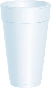 Dart® Drink Foam Cups White - Picture 1 of 1