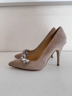 Saltos de camurça Kate Spade - Imagem 1 de 4