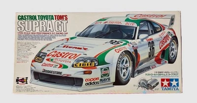 TAMIYA 1/10 #58170 RC 4WD CATROL TOYOTA TOMS SUPURA GT Model Kit Incl US duty - Image 1 of 4