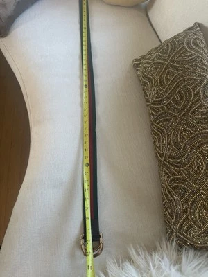 Gucci Authentic Black Scaled leather Womens belt used buckle see pics* Size 38 - Image 1 of 4