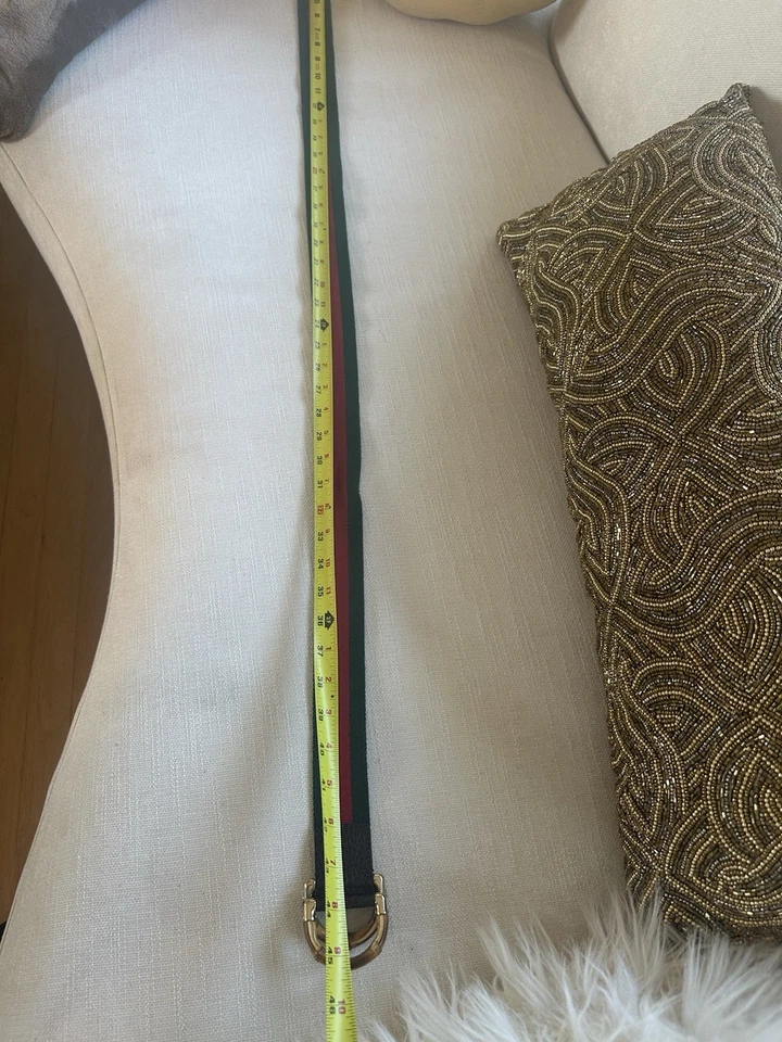 Gucci Authentic Black Scaled leather Womens belt used buckle see pics* Size 38 - Image 1 of 4