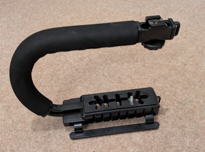 C-Shape Stabilizer Bracket Video Handheld Handle Grip for Camcorder Camera DSLR - Image 1 of 4