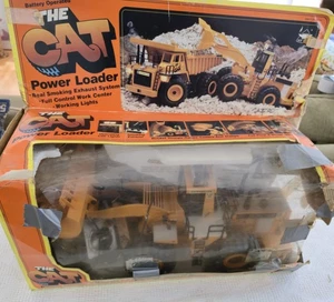 THE CAT D9L Caterpillar RC Bulldozer Power Loader #2190 Neu hell GETESTET FUNKTIONIERT! - Bild 1 von 14