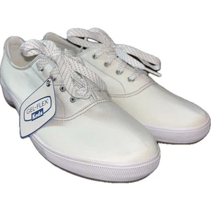 Keds Woman’s Casual Sneakers White Design Size 10 - Picture 1 of 12