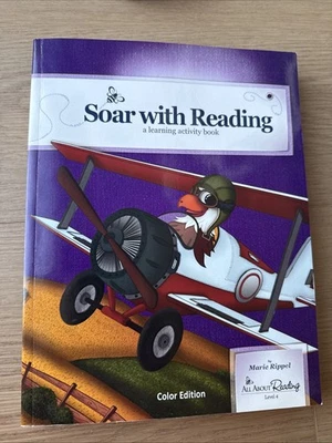 Soar with Reading, All About Reading, Level 4, A Learning Activity Book, Color - Image 1 of 4
