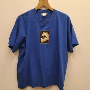 Blunt Retro T-Shirt Blue Size XL - Picture 1 of 5