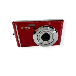 Polaroid iE826 Digital Camera Red 18MP 8X Optical Zoom LCD Compact Point Shoot - Picture 1 of 8