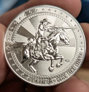Scottsdale Mint Rifleman 1 Troy Oz Silver Coin! In Stock! Brand New! .9999 Fine! - Picture 1 of 6