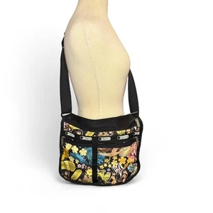 Sac à bandoulière Lesportsac Deluxe Everyday Wahine Hula Hawaii édition limitée - Photo 1/7