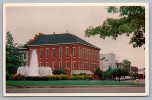 Postcard, Public Square, Historic Dye Building, Troy, Ohio Unposted - Picture 1 of 2