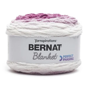 Bernat Blanket Perfect Phasing Yarn-Fuchsia - Picture 1 of 1