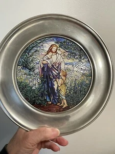 US Historical Society w/Box Vtg 1987, OH COME LITTLE CHILDREN Christmas Plate - Picture 1 of 10