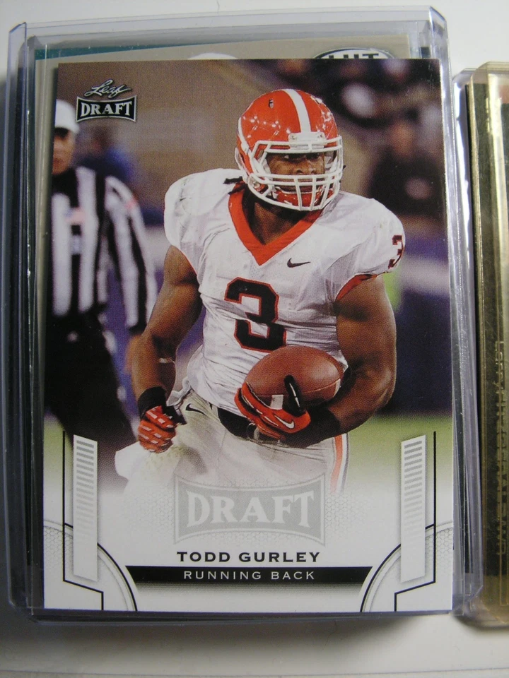 Todd Gurley 2015 Leaf Draft Rookie Card Los Angeles Rams NFL FOOTBALL 55 - Image 1 of 1