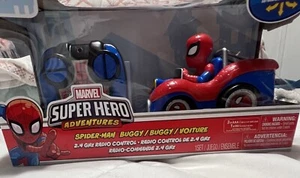 Spider-Man Marvel Super Hero Adventures R/C Buggy Spiderman Remote Control New - Picture 1 of 5