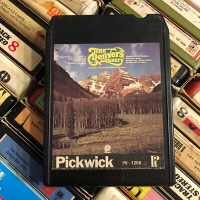 Country Road : John Denver's Country 1975, 8 Track Tape Lear Jet Stereo 8 - Image 1 of 4