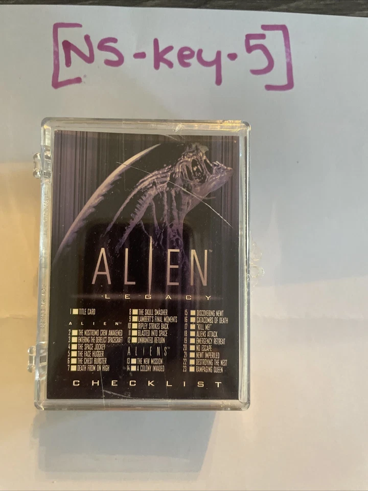 1998 Inkworks Alien Legacy Movie #1-90 Complete Base Card Set W/Case/Wrapper NM! - Image 1 of 4