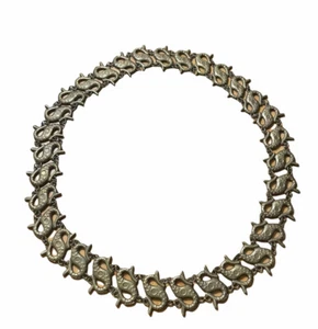 Ornate S-Shaped Linked Necklace 42” Length - Picture 1 of 6