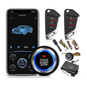 Mobile Phone Remote Control Start Autostart Engine One Button Start Stop System - Picture 1 of 23