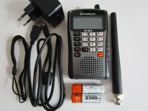 Albrecht AE 125H 500 Kanal VHF+UHF Funkscanner, Feuerwehr, Flugfunk, NEUWERTIG - Bild 1 von 2