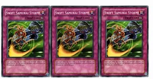 Yugioh- 3X Swift Samurai Storm! - Common - Unlimited - STON-EN058 - Near Mint - Picture 1 of 1