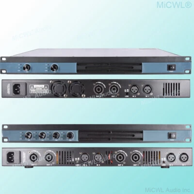 Digital Power Amplifier Stage Audio Speaker 5200W 2600W AMP 2/4 Channel 6000ABK - Image 1 of 4