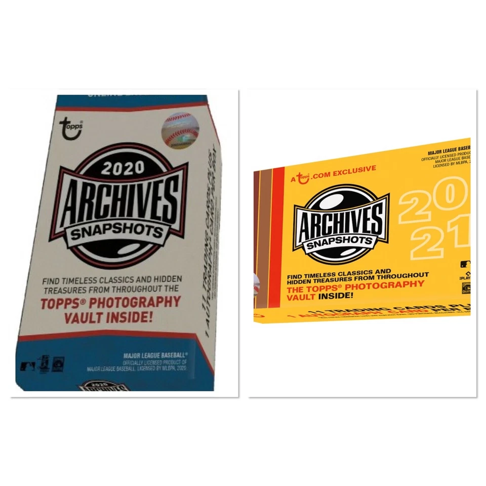 2020 & 2021 Topps Archives Snapshots - Base & Parallels - You Pick From List! - Image 1 of 1