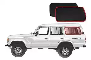 Genuine SNAPSHADES Port Window Shades for Toyota LandCruiser 60 Series (Fixed... - Picture 1 of 3