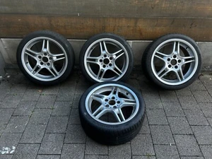 4 ORIGINAL 18" ALU SOMMERRÄDER BMW Z4 E85/E86 Doppelspeiche 125 Top-Zustand - Bild 1 von 10