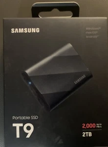 External Pssd T9 Black 2tb - Imagen 1 de 2