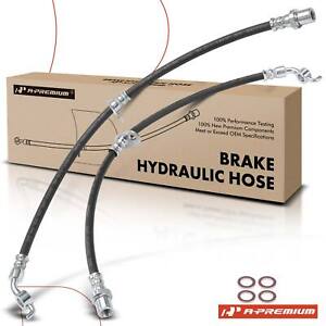 2x Brake Hydraulic Hose Rear LH & RH for Subaru Crosstrek XV Crosstrek Forester