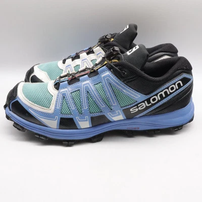 Salomon Fellraiser Senderismo Trail Running Zapatos para Mujer Talla 9 Azul Turquesa  Foto 1 de 4