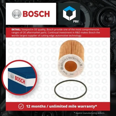 Oil Filter 1457437003 Bosch 11421427908 11421740534 11427509430 11427512300 New - Image 1 of 4