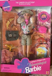 Mattel Barbie The Career Collection Paleontologist Doll New In Box 1996 #172403 - Picture 1 of 7