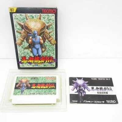 FC Ninja Gaiden Ryukenden w/Box & Manual included Nintendo Famicom Japan KOEI - Image 1 of 4